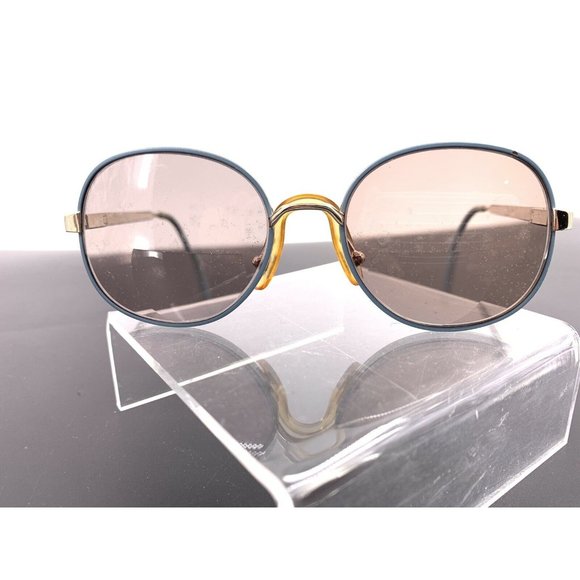 Fratelli Lozza Kika Blue 46-16-130 Eyeframes Made In Italy (AR13) - Picture 1 of 10